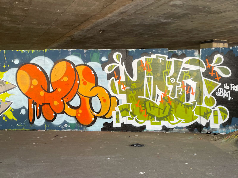 Slim Pickings (Tes) and Biers, M32 Spot, Bristol, August 2024