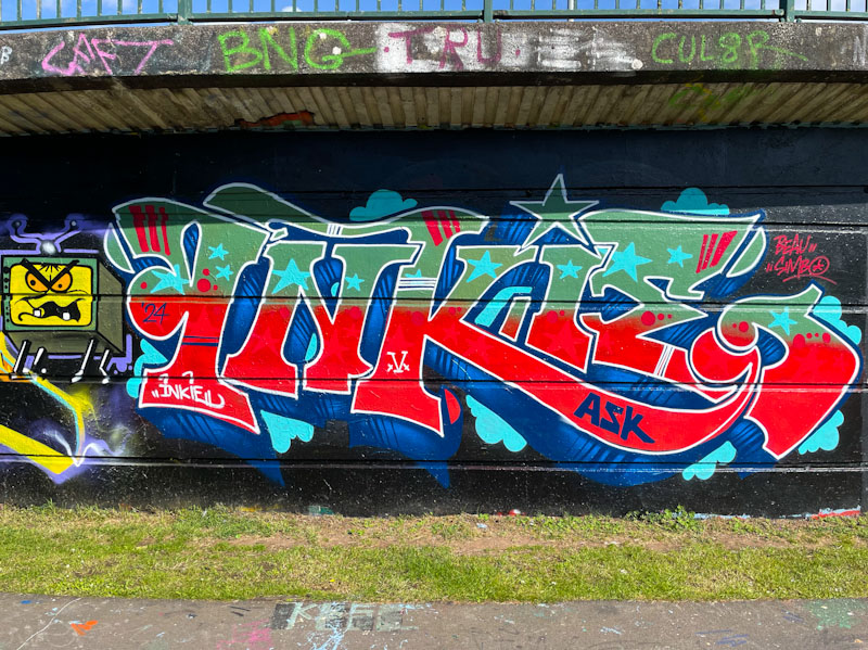 Inkie, Cumberland Basin, Bristol, May 2024