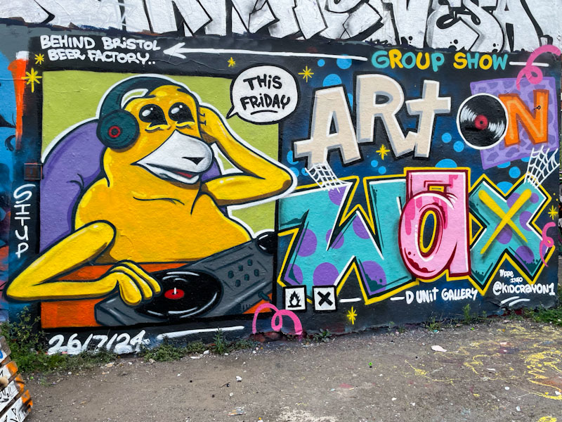 Kid Crayon, Dean Lane, Bristol, July 2024