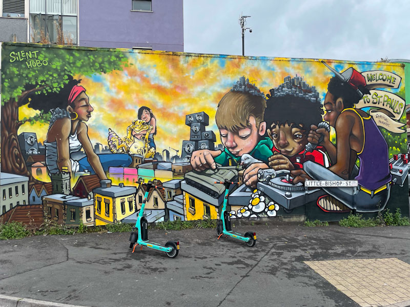 Silent Hobo, Little Bishop Street, Bristol, July 2024