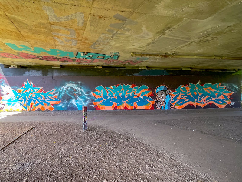 Dibz, Jody, Urge, The Art of Sok and Fade, Brunel Way, Bristol, July 2024
