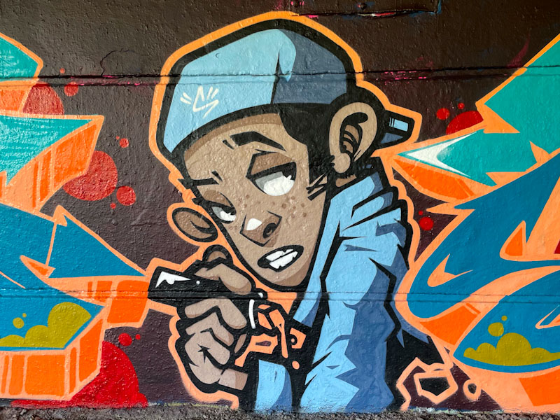 The Art of Sok, Brunel Way, Bristol, July 2024