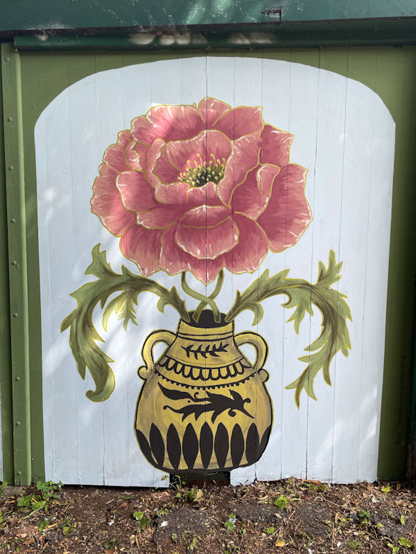 Caro Maggs, Muriel Alleyway, Bristol, August 2024