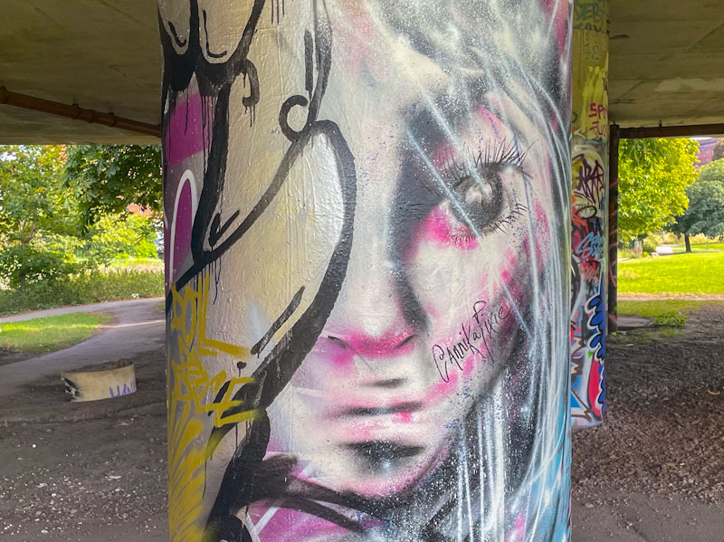 Jee See and Annika Pixie, Brunel Way, Bristol, August 2024