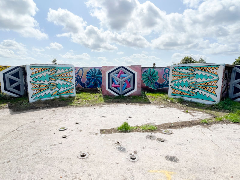 Rowdy, Andy Council and Acer One, Purdown, Bristol, August 2024