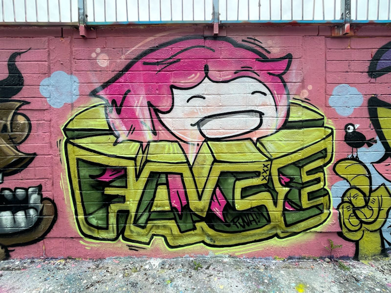 Face 1st, Dean Lane, Bristol, August 2024