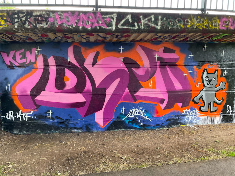 Lokey (Lokea) and Ember, Cumberland Basin, Bristol, August 2024