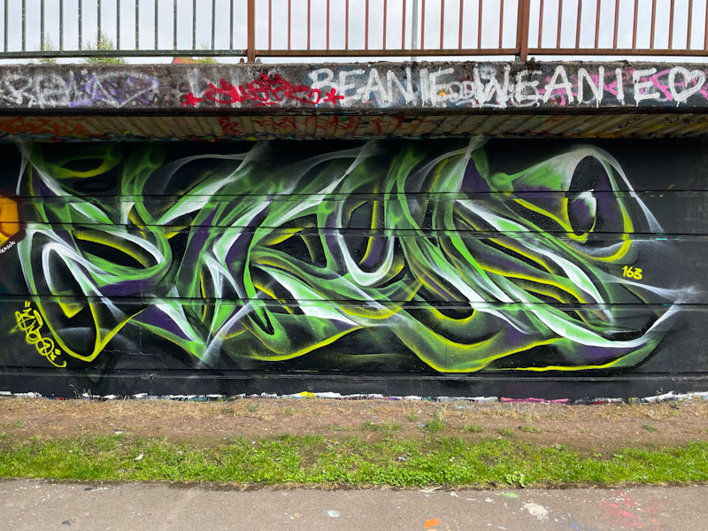 Mr Klue, Cumberland Basin, Bristol, August 2024