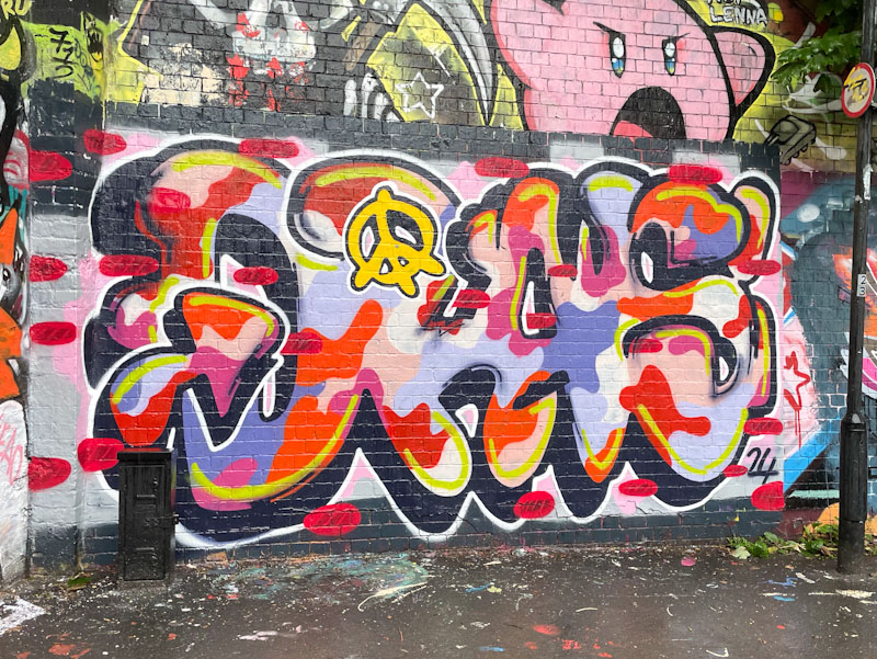 Mr Draws, St Werburghs tunnel, Bristol, September 2024