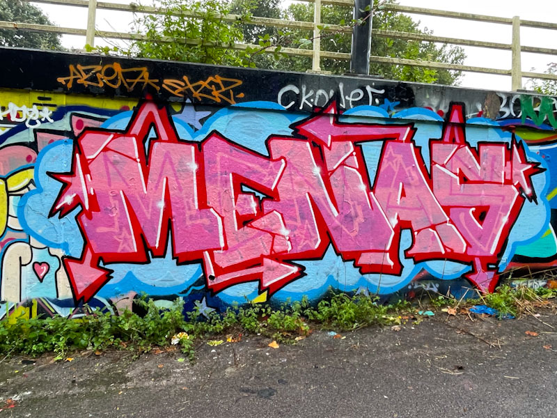 Unknown artist, M32 roundabout, Bristol, September 2024