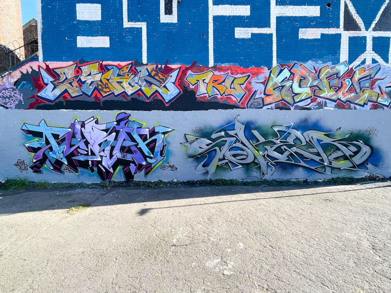 Turoe and Soker, Dean Lane, Bristol, September 2024