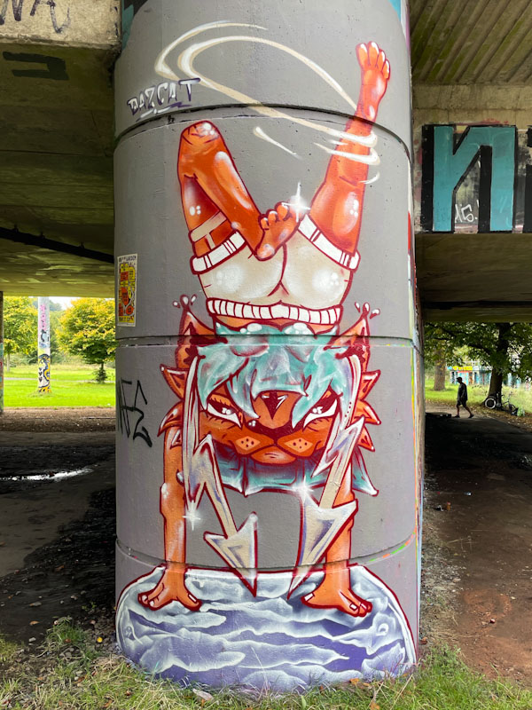 Daz Cat, Brunel Way, Bristol, September 2024