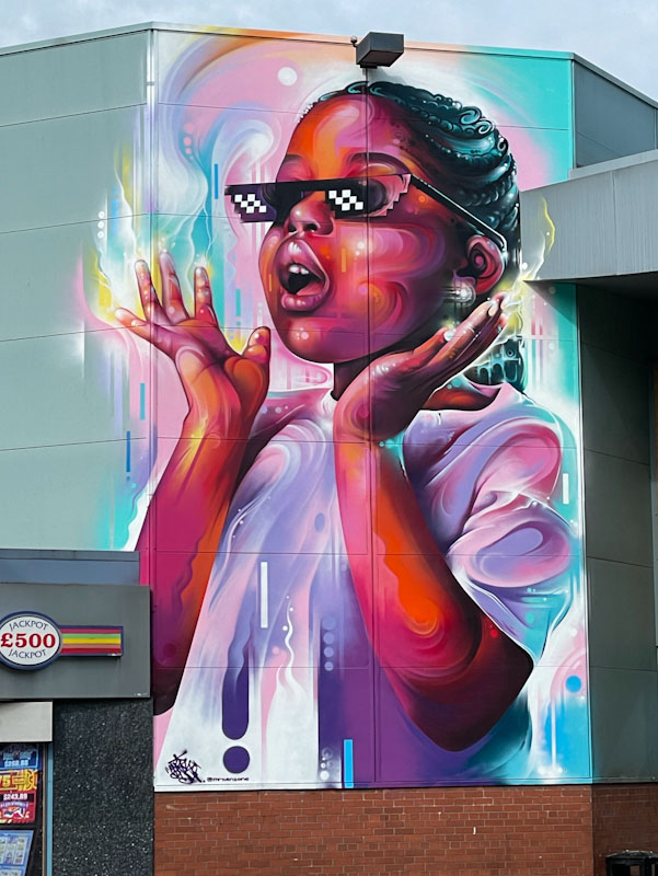 Mr Cenz, Leicester Bus Station, Leicester, July 2024