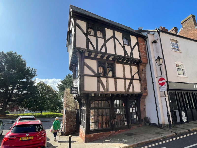 Relocated Merchant House, Exeter, October 2023
