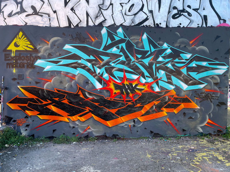 Dibz and Fade, Dean Lane, Bristol, September 2024