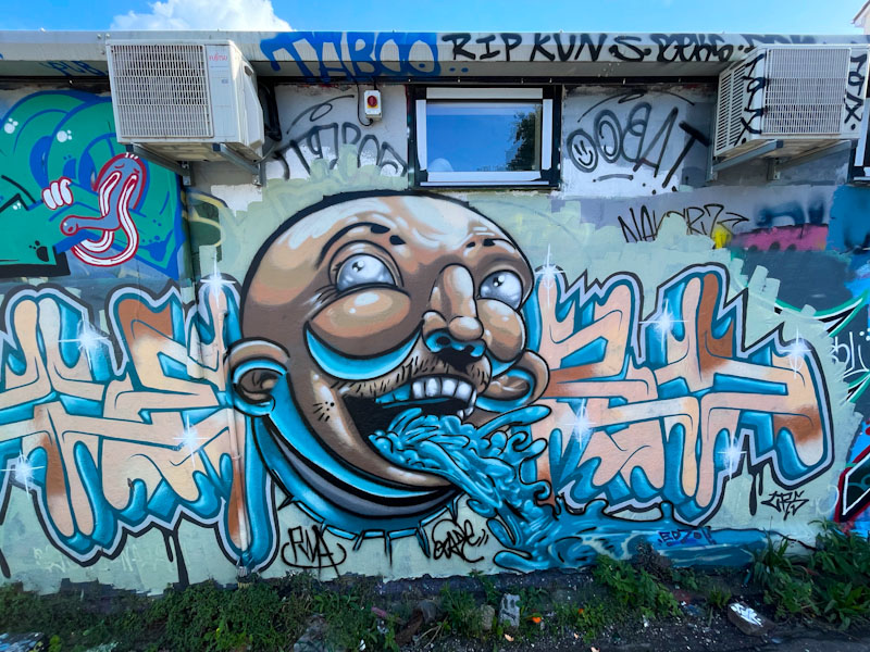 Zake and Werm, Dean Lane, Bristol, September 2024