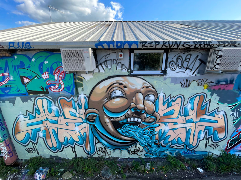 Zake and Werm, Dean Lane, Bristol, September 2024