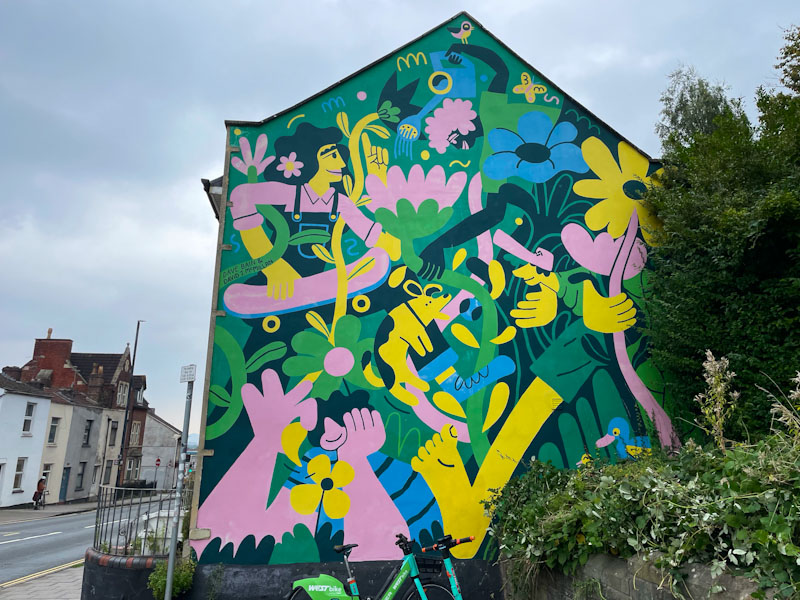 Dave Bain and David J. McMillan, Church Road, Bristol, September 2024