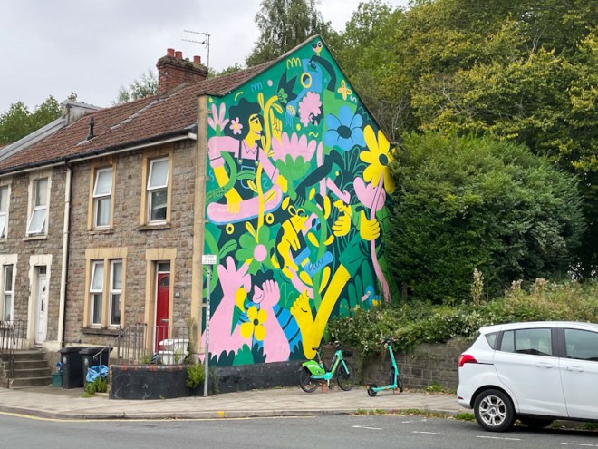 Dave Bain and David J. McMillan, Church Road, Bristol, September 2024