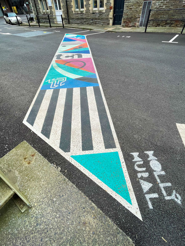 Molly Mural, Lower Approach Road, Bristol, October 2024