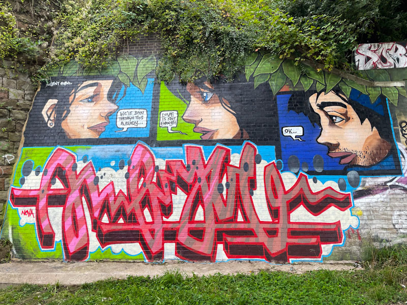 Logoe and Silent Hobo, Stapleton Road, Bristol, October 2024