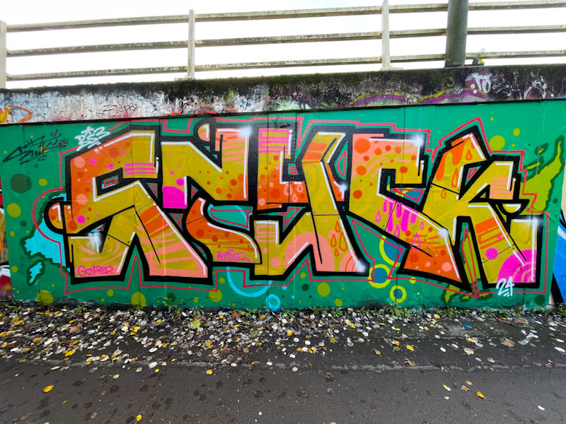 Corupt, M32 roundabout, Bristol, October 2024