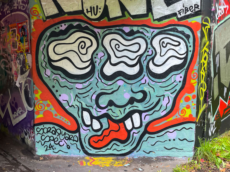 Scrapyardspec, M32 roundabout, Bristol, October 2024