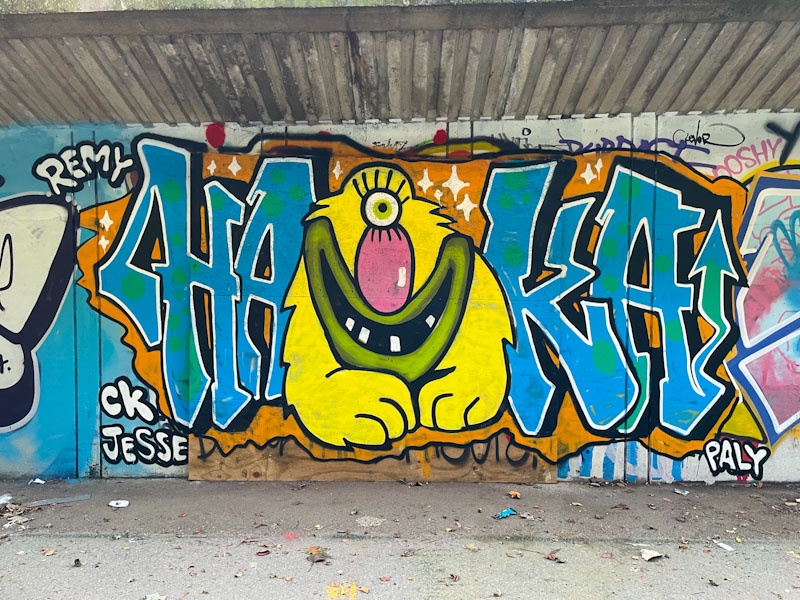 Haka, M32 roundabout J2, Bristol, October 2024