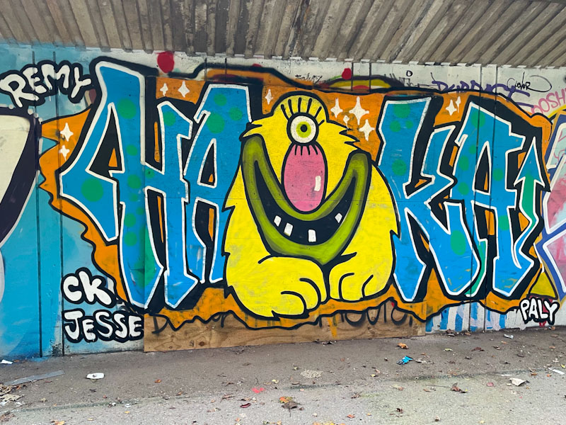 Haka, M32 roundabout J2, Bristol, October 2024