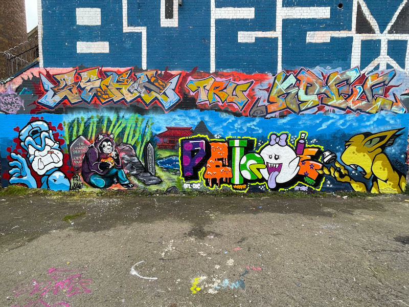 Kool Hand, Conrico, Pekoe and The Art of Sok, Dean Lane, Bristol, October 2024