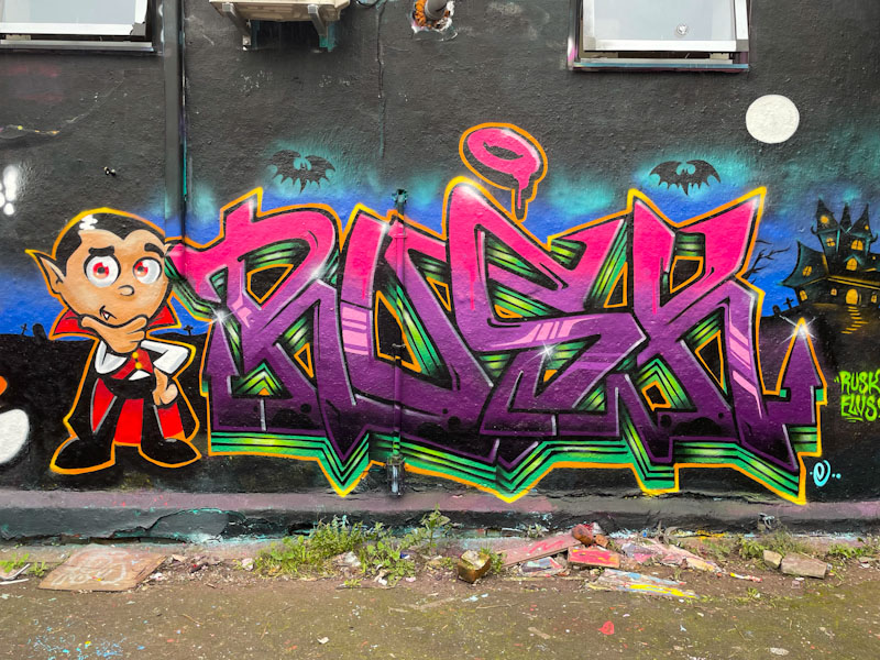 Rusk, Dean Lane skate park, Bristol, October 2024