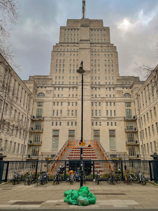Senate House, University of London, London, March 2024