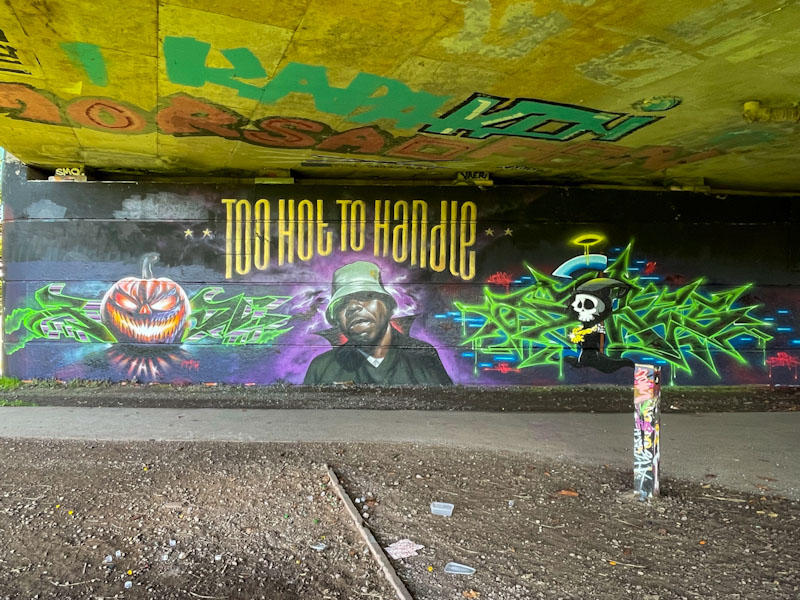 Fade (Jody and Acer One)) and Dibz, Brunel Way, Bristol, October 2024