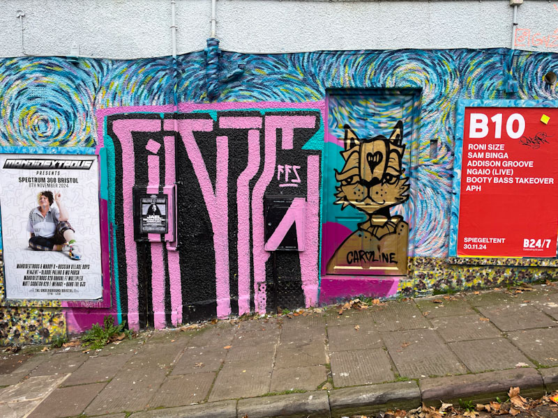 Kid Krishna and Daz Cat, Nine Tree Hill, Bristol, November 2024