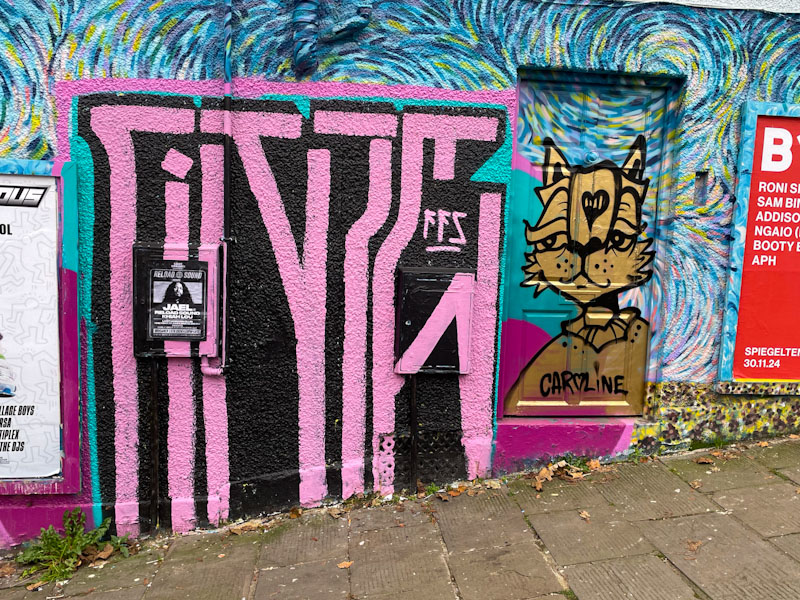 Kid Krishna and Daz Cat, Nine Tree Hill, Bristol, November 2024