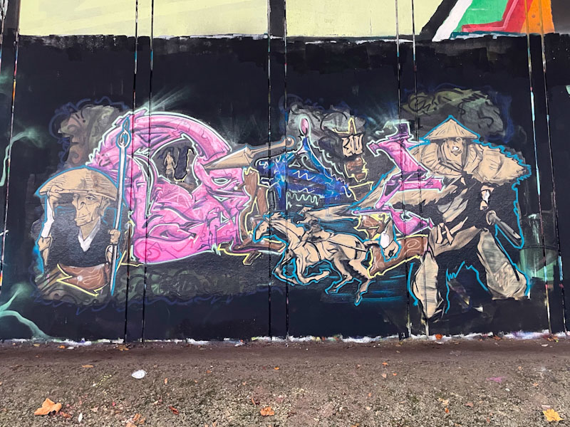 Quale, Frome side, Bristol, November 2024