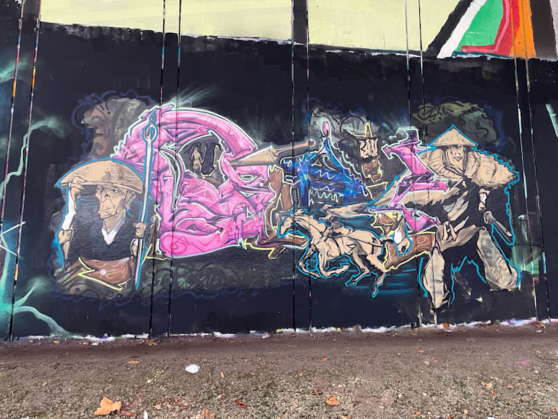 Quale, Frome side, Bristol, November 2024