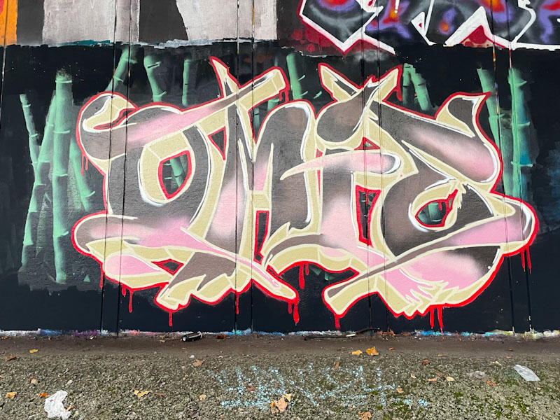 Omie, Frome side, Bristol, November 2024