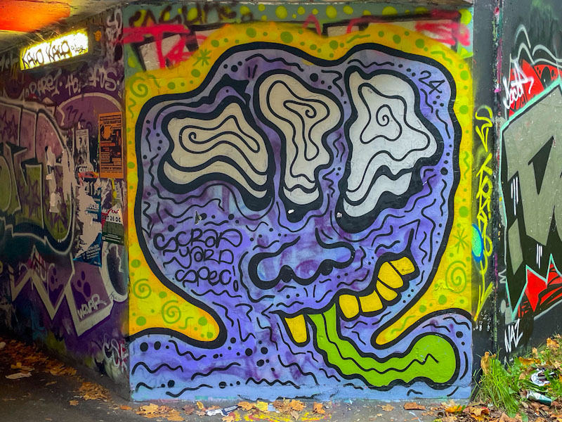 Scrapyardspec, M32 roundabout, Bristol, November 2024