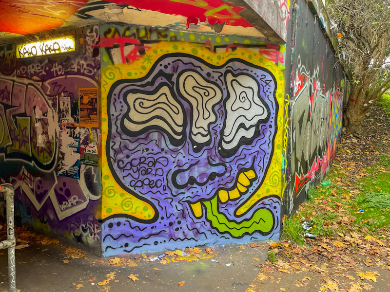 Scrapyardspec, M32 roundabout, Bristol, November 2024