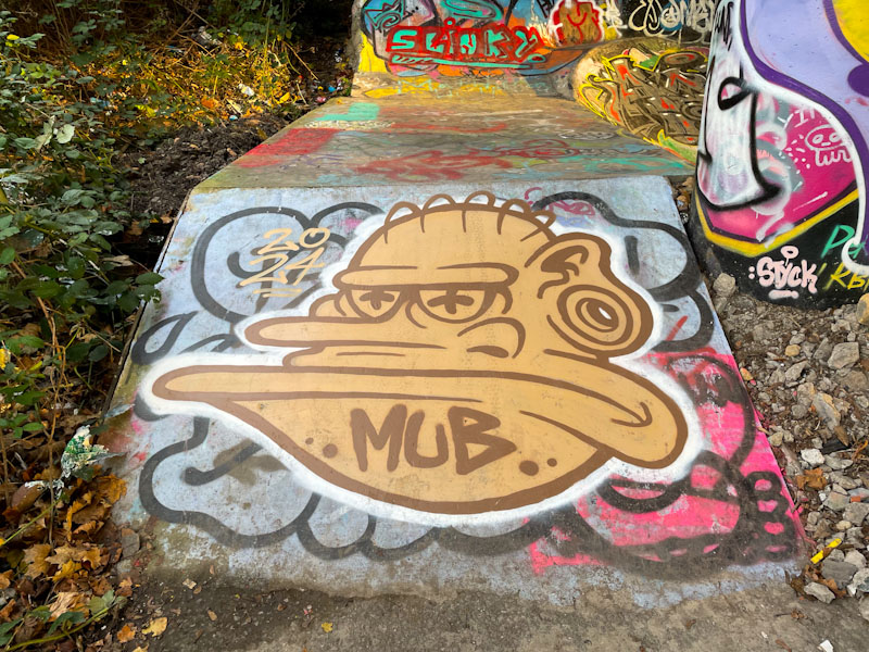 Mr Underbite, Brunel Way, Bristol, November 2024