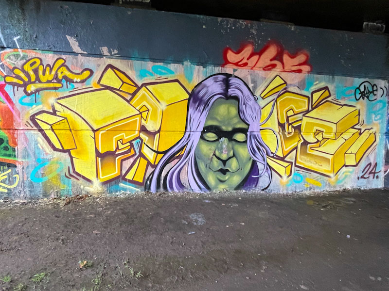 Face 1st and Zake, Brunel Way, Bristol, December 2024