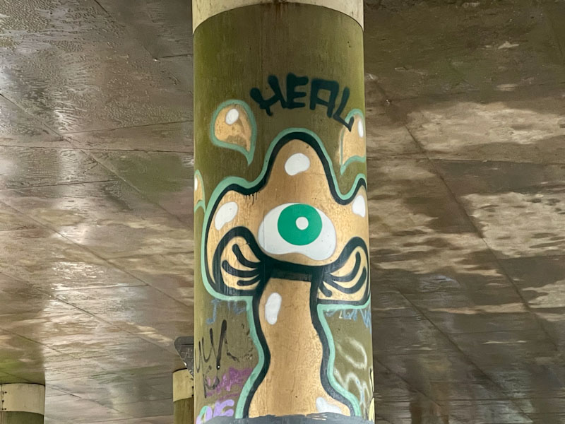 Neoliberalizard, Brunel Way, Bristol, December 2024