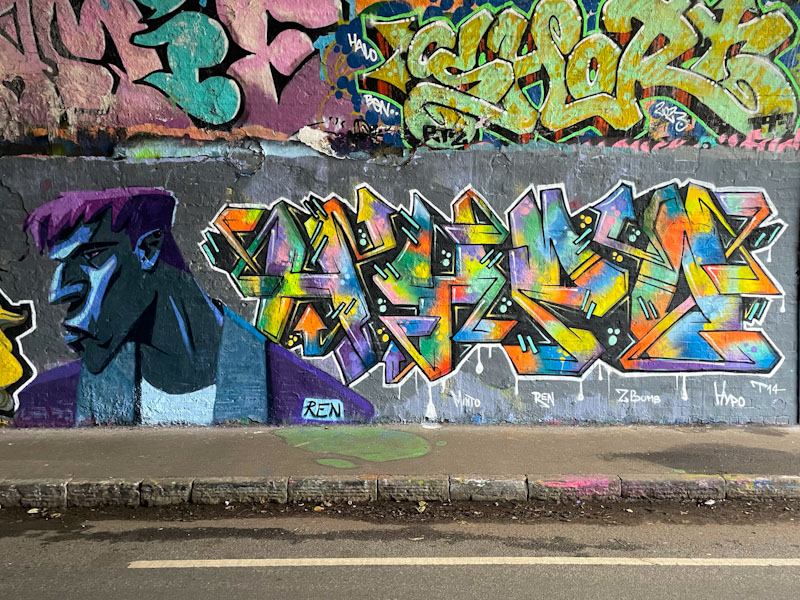 Xavier Ren and Hypo, St Werburghs, Bristol, December 2024