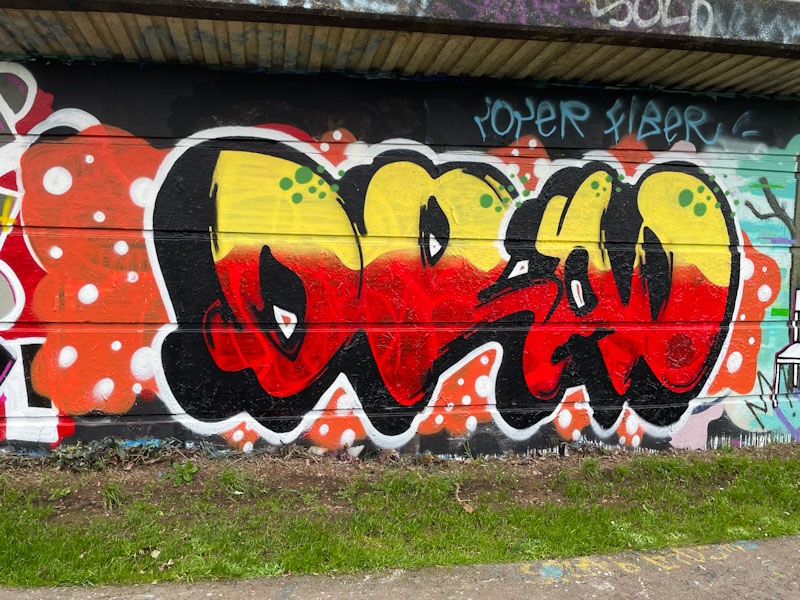 Mr Draws, Cumberland Basin, Bristol, December 2024