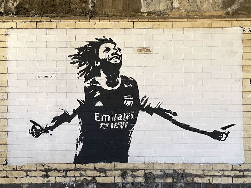 Northbanksy, Hornsey Road, North London, December 2024