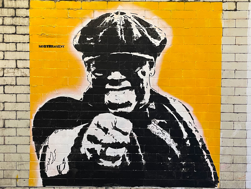 Northbanksy, Hornsey Road, North London, December 2024