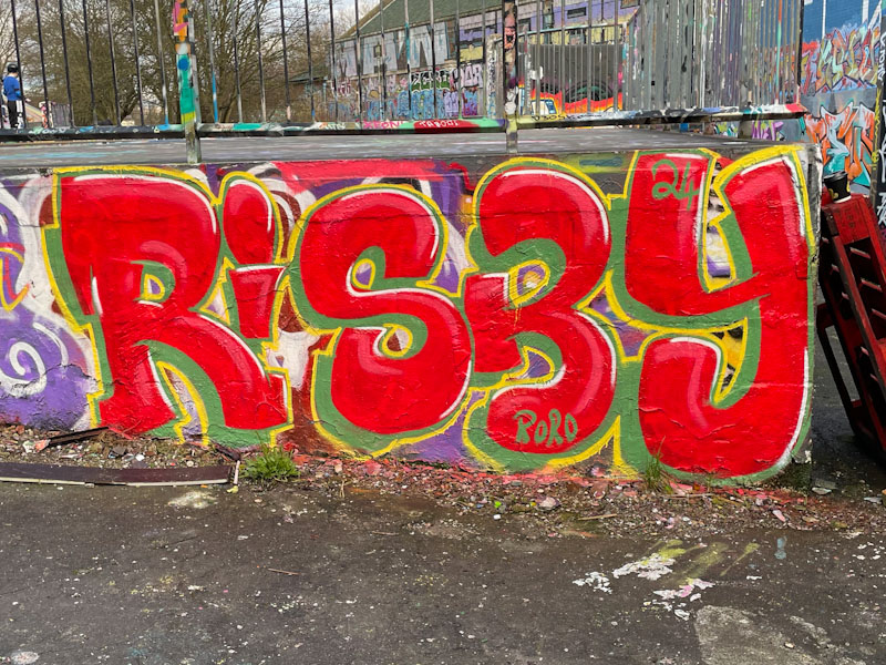 Risky, Dean Lane, Bristol, December 2024