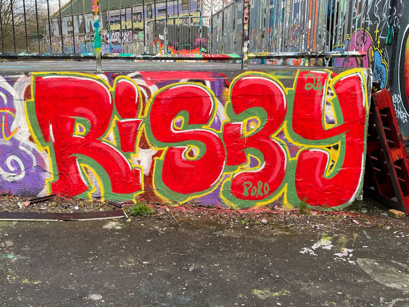 Risky, Dean Lane, Bristol, December 2024