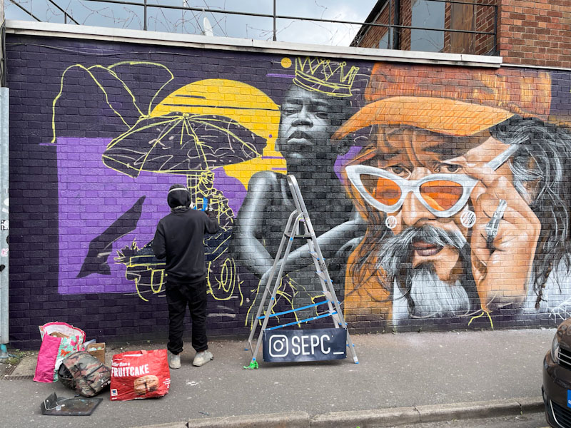 SEPC, Upfest 24, Dean Lane, Bristol, May 2024